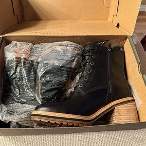 Women's Timberland Sienna WP Leather Hiker Boots, TB0A24TA 015 Multi Sizes Black